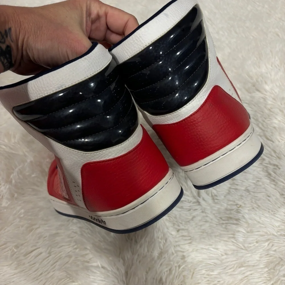 Adidas Adi High Ext Scarlet Red White Blue G56624 Men’s Size 9